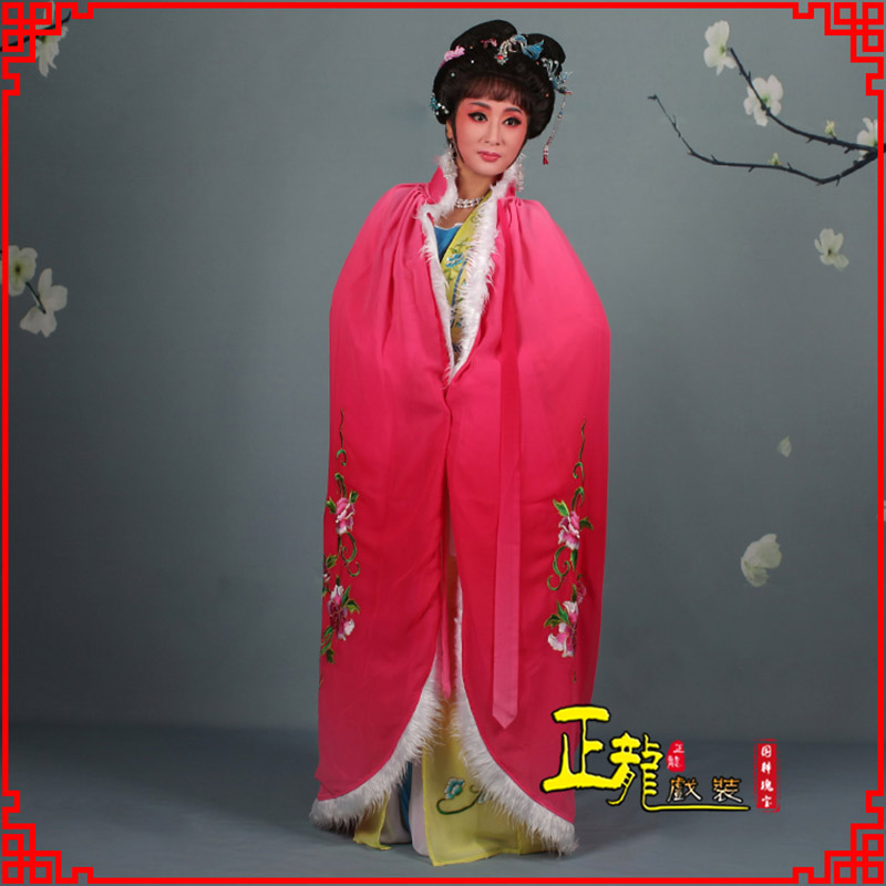 芜湖小花旦绣花斗篷 花旦披风